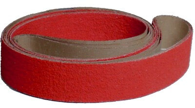 #ad 2quot; x 72quot; Sanding Belt Red Ceramic Xtra Life 120 grit 8 Belts $50.39