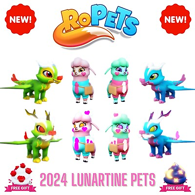 #ad RoPets 2024 Lunartine Evo amp;Shiny Pet Set Fast Delivery amp; 100% Positive Buyers $18.39
