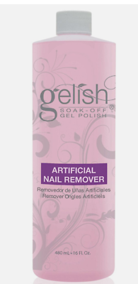 #ad Gelish Soak Off Gel Polish Artificial Nail Remover 16 oz New $17.00