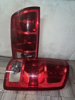 #ad Dodge Ram 1500 Tail Light 2005 2006 Pair Driver and Passenger Side DOT Certified $49.99