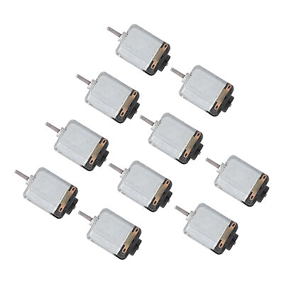 #ad 10Pcs Mini Electric Motor High Speed Low Noise DC Motors For Hobby DIY Part ♢ $10.11