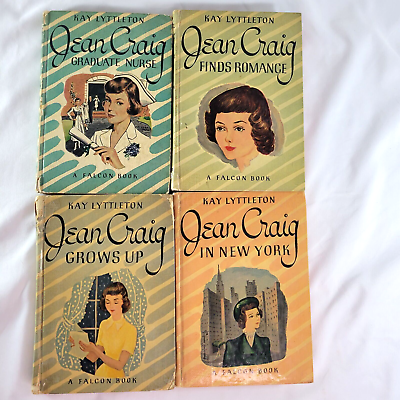 #ad Jean Craig Books by Kay Littleton Series Lot Of 4 Nurse Romance New York Grow $25.00