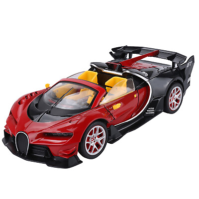 #ad 1 14 Electric RC Remote Control Sport Racing Car w Sounds Lights Kids Toy Gift $33.20