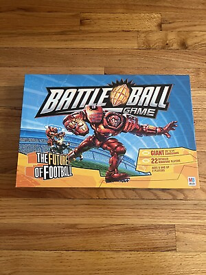 #ad Battle Ball Game by Milton Bradley 2003 Complete In Box The Future of Football $44.99