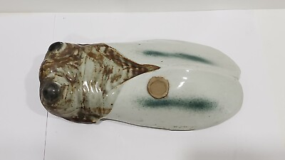 #ad Antique Chinese Cicada Shape Porcelain Wall Vase $263.53