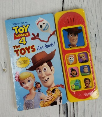 #ad Disney Pixar Toy Story 4 The Toys Are Back Play A Sound Sound Board Book $10.50