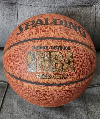#ad Spalding INDOOR OUTDOOR Tack Soft Basketball Leather Composite NBA 28.5quot; $15.96