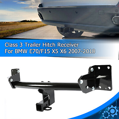 #ad For 07 18 BMW X5 14 19 X6 2quot; Class 3 Trailer Bumper Tow Hitch Receiver $114.50