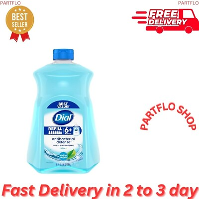 #ad Dial Complete Antibacterial Liquid Hand Soap Refill Spring Water 52 fl oz $8.99