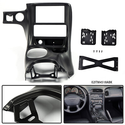 #ad Fit For 97 04 Chevy Corvette C5 Double Din Dash Installation New Replacement Set $34.95