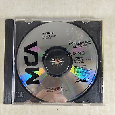 #ad The Zippers Top Shelf Promo CD Single MCA CD45 18233 1990 $5.99