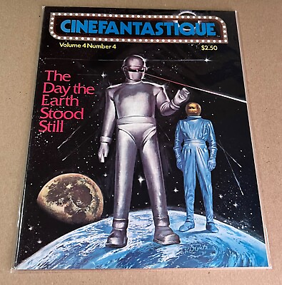 #ad Cinefantastique Magazine Vol 4 No 4 Day the Earth Stood Still NEW UNREAD $129.99