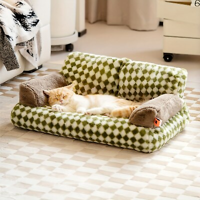 #ad Pet Couch Bed Washable Cat Beds for $38.74