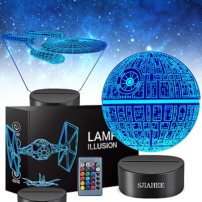 #ad 3D Star Wars Lamp Star Wars Gifts Star Wars Light Star Wars Lampamp; Perfe... $25.67