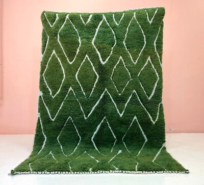 #ad Custom Fluffuy Soft Area Rug Shaggy Living Room Bedroom Rug Wool Tribal Carpet $1453.50