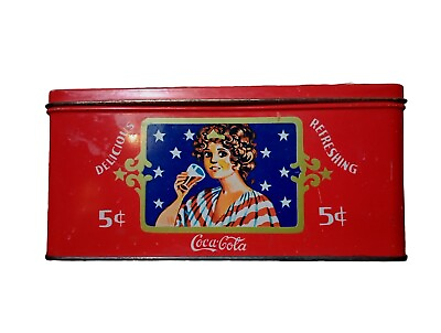 #ad Coca Cola Refreshing 5 Cent Tin $15.00