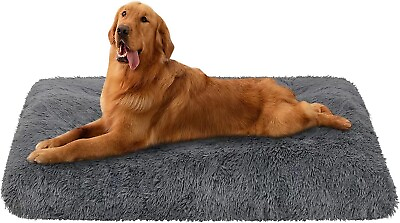 #ad Dog Bed Large Orthopedic Memory Foam Pet Sofa Cushion Removable Cover NEW $33.99