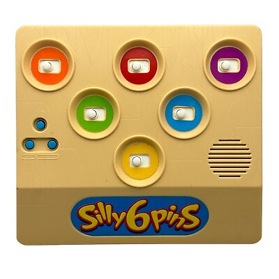 #ad Silly Six 6 Pins Electronic Talking Bowling Game Fun Preschool Toy BOARD ONLY $11.24