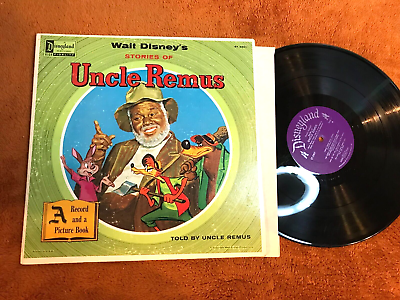 #ad Disney LP Stories of Uncle Remus Record w Book ST 3907 Song of the South 1967 $99.00