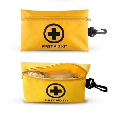 #ad 151 Pcs First Aid Kit Medical Emergency Trauma Military Survival Travel 2 Sets $17.73