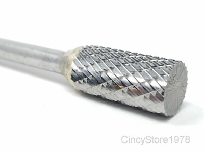 #ad SA5D Cylindrical Tungsten Carbide Burr Bur Cutting Tool Die Grinder Bit 1 4quot; NEW $20.95
