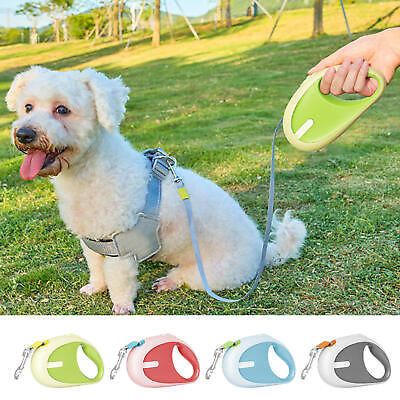 #ad Retractable Dog Leashes Telescopic Walking Leashes Dog Tape Tractor Pet Tape $17.81