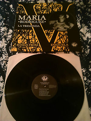 #ad MARIA RODRIGUEZ LA TREMENDA LP N. MINT SONGS FROM VENEZUELA WORLD CIRCUIT GBP 10.99