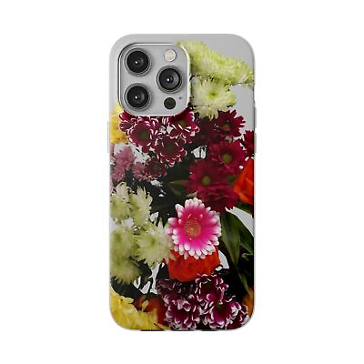 #ad Flexi Phone Cases Iphone Samsung Phone covers Gift Flowers Beautiful $27.65