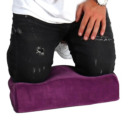 #ad Kneeling Pad Comfort Memory Foam Extra Thick Knee Cushion Purple $39.99