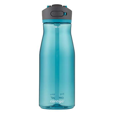 #ad Contigo Ashland 2.0 Tritan Water Bottle with AUTOSPOUT Straw Lid Teal 40 fl oz. $17.99