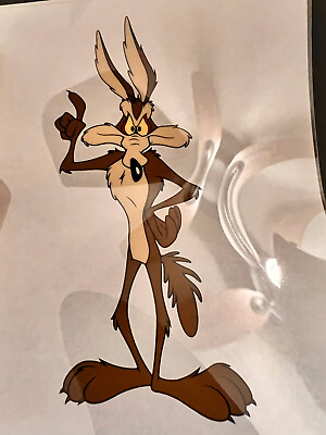 #ad Wile E Coyote Cel by Warner Brothers Loony Tunes $350.00