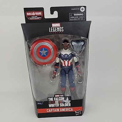 #ad Marvel Legends Captain America Falcon Action Figure 6 inch Sam Wilson Toy NEW $10.99