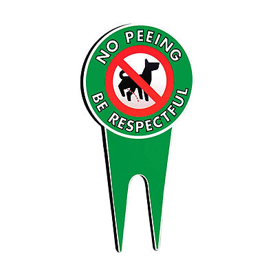#ad No Dog Pooping Sign Be Respectful Stop Dogs From Peeing On Your Lawn Sign $16.01