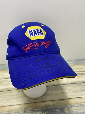 #ad Autographed Michael Waltrip NAPA Auto Parts NASCAR Racing Hat Cap $5.00