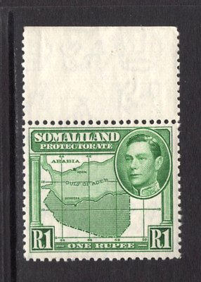 #ad M19769 Somaliland Protectorate 1938 SG101 1R green GBP 8.93
