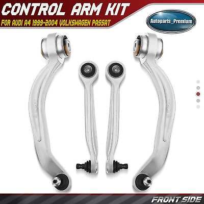 #ad 4Pcs Control Arm w Ball Joint Assembly for Audi A4 A6 Quattro Volkswagen Passat $97.49