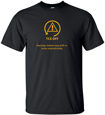 #ad Traction Control OFF Shirt Funny T Shirt Black Soft Apparel Drift $19.99
