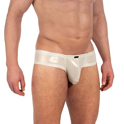 #ad Manstore M2338 Cheeky Brief mens underwear hipster trunk enhancing pouch shiny GBP 45.00