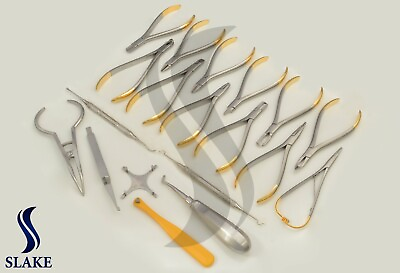 #ad Basic Orthodontics Dental Instruments Set 19 Pcs Composite Kit Premium Quality $134.91