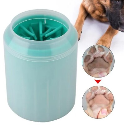 #ad Pet Paw Cleaner – Silicone Bristles – Pet Cleaning Tool Pet Cleaning Brush Cup $10.40