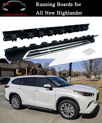 #ad Running Boards Side Steps Nerf Bar fits for Toyota All New Highlander 2021 $485.00