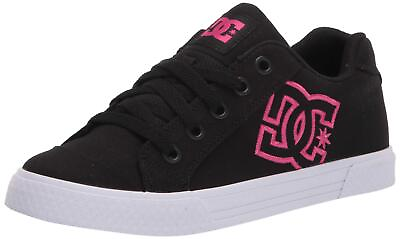 #ad DC Shoes Chelsea Black Crazy Pink Bla 5 B $24.49