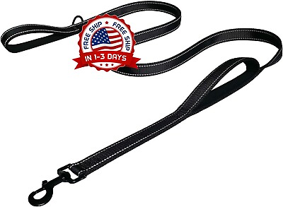 #ad #ad 6Ft Heavy Duty Dog Leash with 2 Padded Handles for Large Dogs NEW 2024 $10.99