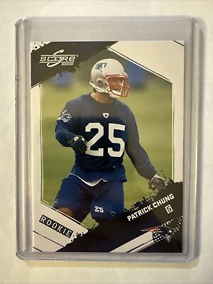 #ad 2009 Eugene Chung Score Rookie Card RC 381 Patriots $1.00
