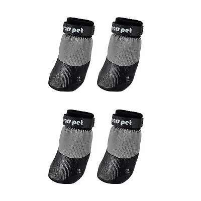 #ad #ad 4pcs Pet Dog Shoes Anti slip Boots Socks for Small Puppy Dog Waterproof Outdoor $11.27