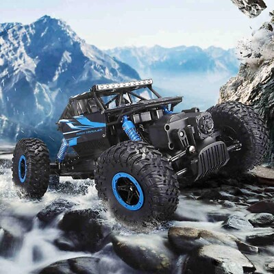 #ad QP 1:18 2.4Ghz Speed 4x4 4WD Off Road Electric Remote On Radio Control Car $150.67