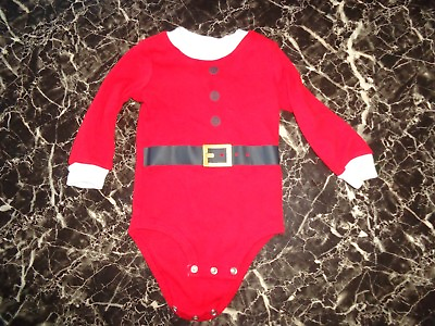 #ad CARTER#x27;S 9 MONTH SANTA OUTFIT BOY GIRL BABY CLOTHES UNISEX $3.00