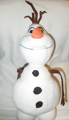#ad OLAF SNOWMAN frozen 18quot; PLUSH Disney Backpack Disneyland Park Collectors $10.99