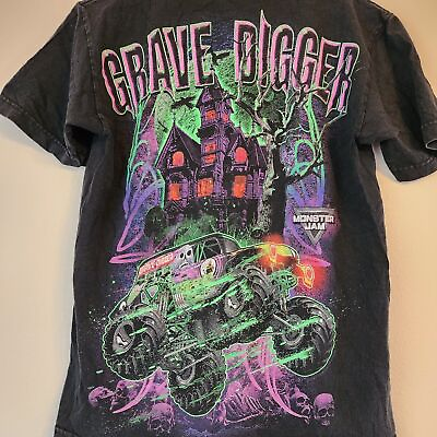 #ad SALE Vintage 1988 Grave Digger Race Team Monster Truck Shirt All Size S 5XL $22.90