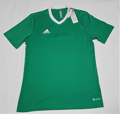 #ad Adidas Mens Football Soccer Training Jersey HI2123 Green White $19.99